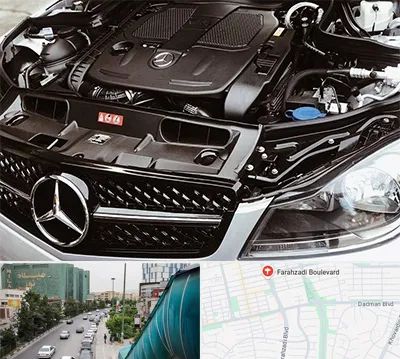 لوازم یدکی بنز در بلوار فرحزادی