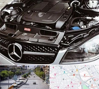 لوازم یدکی بنز در خیابان زند شیراز 