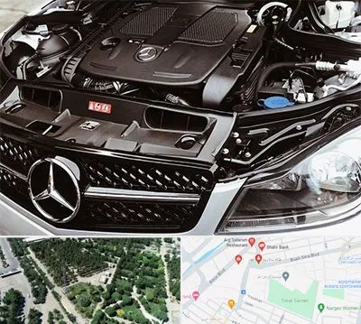 لوازم یدکی بنز در سالاریه قم 