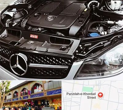 لوازم یدکی بنز در 15 خرداد