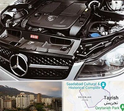 لوازم یدکی بنز در زعفرانیه