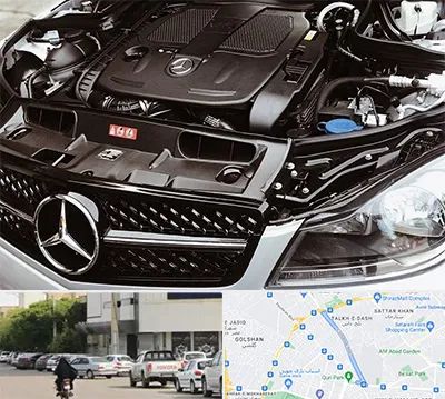 لوازم یدکی بنز در قدوسی شرقی شیراز 