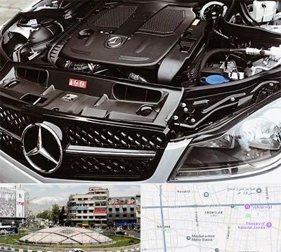 لوازم یدکی بنز در مرکز تهران