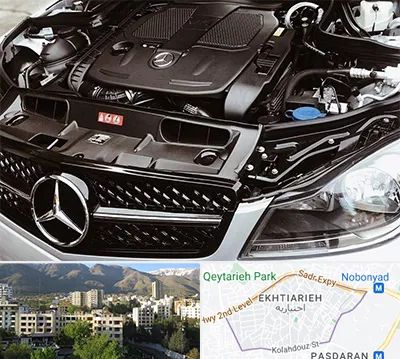 لوازم یدکی بنز در اختیاریه 