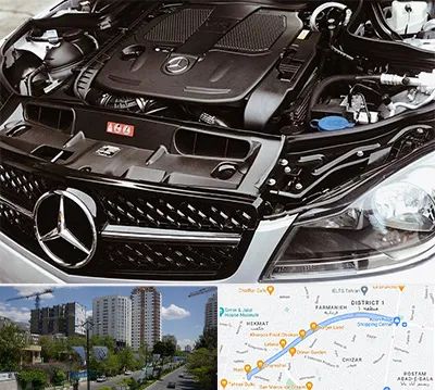 لوازم یدکی بنز در اندرزگو 