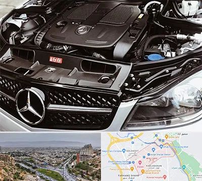 لوازم یدکی بنز در معالی آباد شیراز 