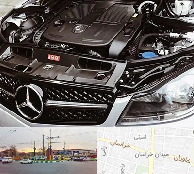 لوازم یدکی بنز در میدان خراسان