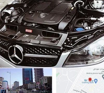 لوازم یدکی بنز در چهارراه طالقانی کرج 