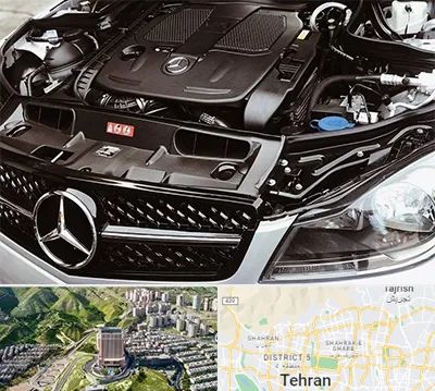 لوازم یدکی بنز در شمال تهران 