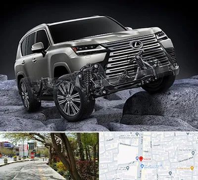 لوازم یدکی لکسوس در خیابان توحید اصفهان 