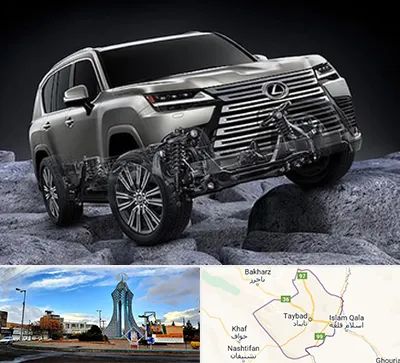 لوازم یدکی لکسوس در تایباد