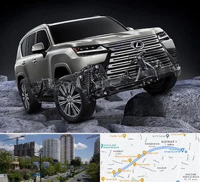 لوازم یدکی لکسوس در اندرزگو 