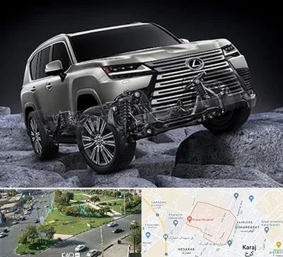 لوازم یدکی لکسوس در شاهین ویلا کرج 