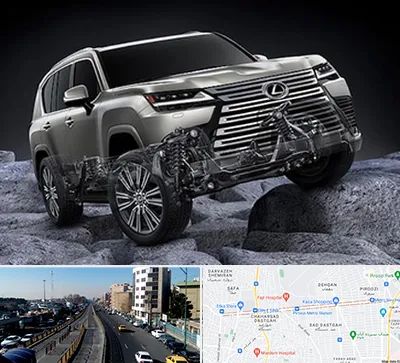 لوازم یدکی لکسوس در پیروزی 