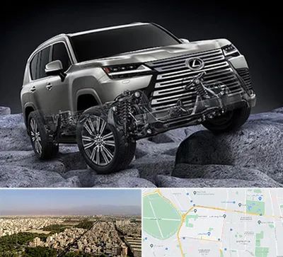 لوازم یدکی لکسوس در نازی آباد 