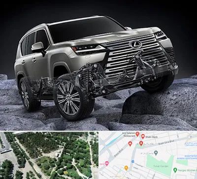 لوازم یدکی لکسوس در سالاریه قم 