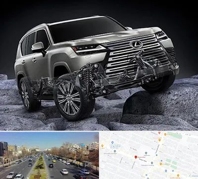 لوازم یدکی لکسوس در بلوار معلم مشهد 