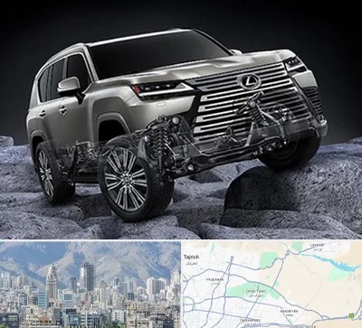 لوازم یدکی لکسوس در شمال شرق تهران