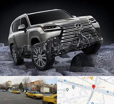 لوازم یدکی لکسوس در شهناز تبریز 