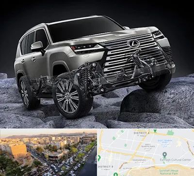 لوازم یدکی لکسوس در تهرانپارس 