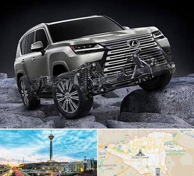 لوازم یدکی لکسوس در تهران