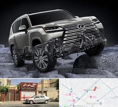 لوازم یدکی لکسوس در باجک قم 