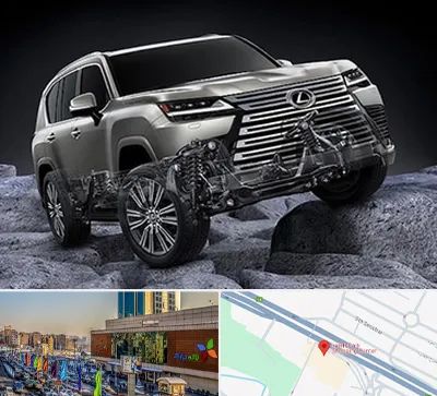 لوازم یدکی لکسوس در لاله پارک تبریز 