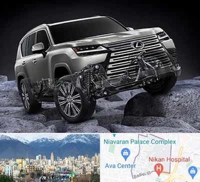 لوازم یدکی لکسوس در آجودانیه 