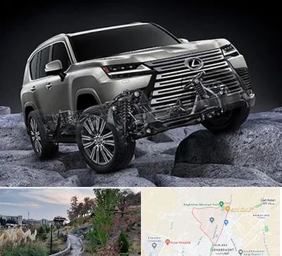 لوازم یدکی لکسوس در باغستان کرج 