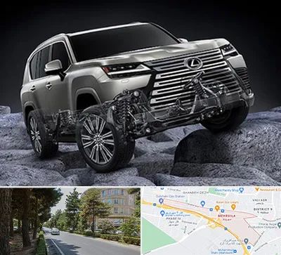 لوازم یدکی لکسوس در مهرویلا کرج 