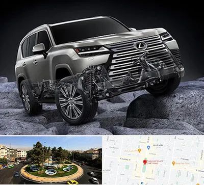 لوازم یدکی لکسوس در هفت حوض