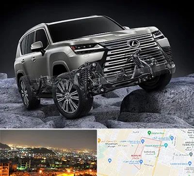 لوازم یدکی لکسوس در مارلیک کرج 