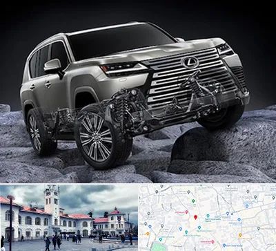 لوازم یدکی لکسوس در میدان شهرداری رشت 