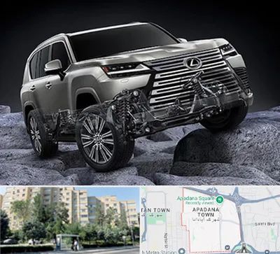 لوازم یدکی لکسوس در آپادانا