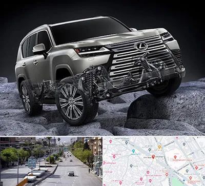 لوازم یدکی لکسوس در خیابان زند شیراز 