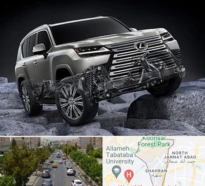لوازم یدکی لکسوس در شهران