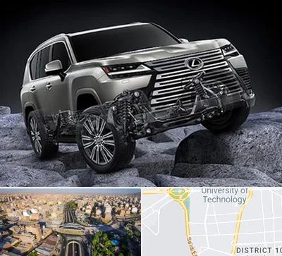 لوازم یدکی لکسوس در استاد معین 