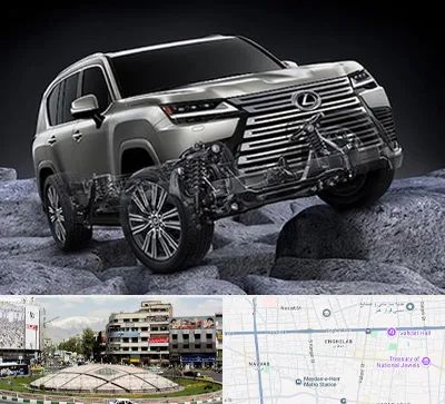 لوازم یدکی لکسوس در مرکز تهران