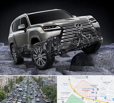 لوازم یدکی لکسوس در گلشهر کرج 