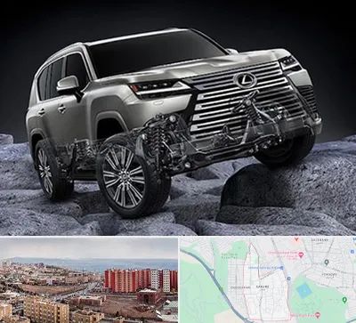 لوازم یدکی لکسوس در سهند تبریز 