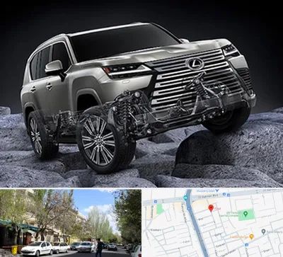 لوازم یدکی لکسوس در کوی فیروز تبریز 