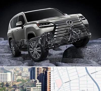لوازم یدکی لکسوس در خیابان بهشتی