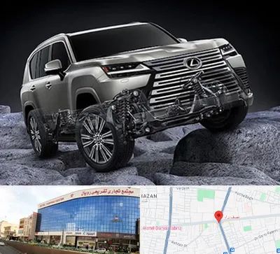 لوازم یدکی لکسوس در نصف راه تبریز 