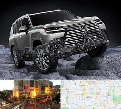 لوازم یدکی لکسوس در جنت آباد تهران 