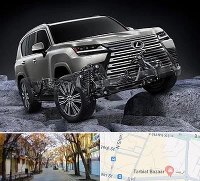 لوازم یدکی لکسوس در تربیت تبریز 