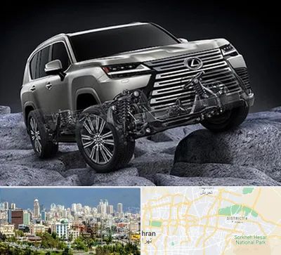 لوازم یدکی لکسوس در شرق تهران 