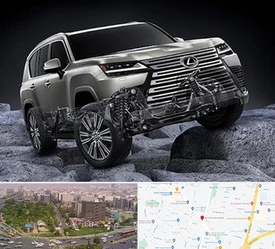 لوازم یدکی لکسوس در آیت الله کاشانی 