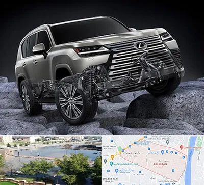 لوازم یدکی لکسوس در گلستان اهواز 