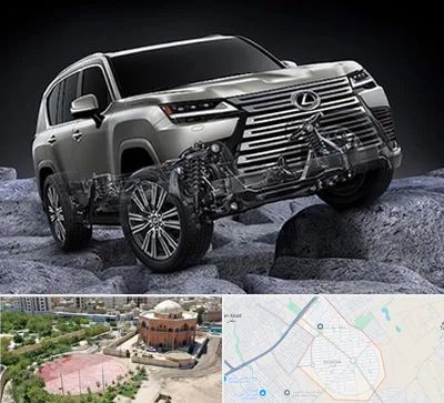 لوازم یدکی لکسوس در گلستان اسلامشهر 