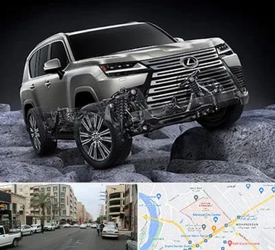 لوازم یدکی لکسوس در زیتون کارمندی اهواز 